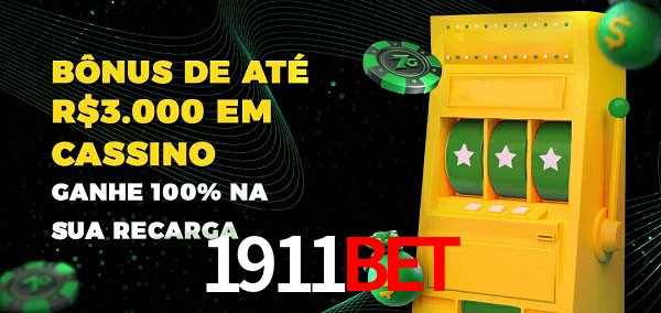 1911Bet melhor bônus de depósito